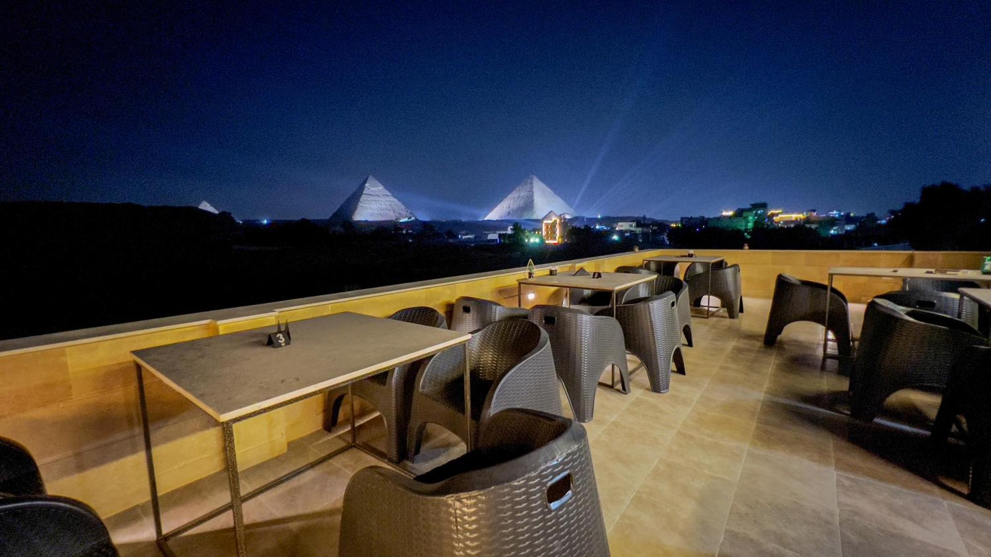 Pyramids Land Palace Kafret el-Gabal Exterior foto