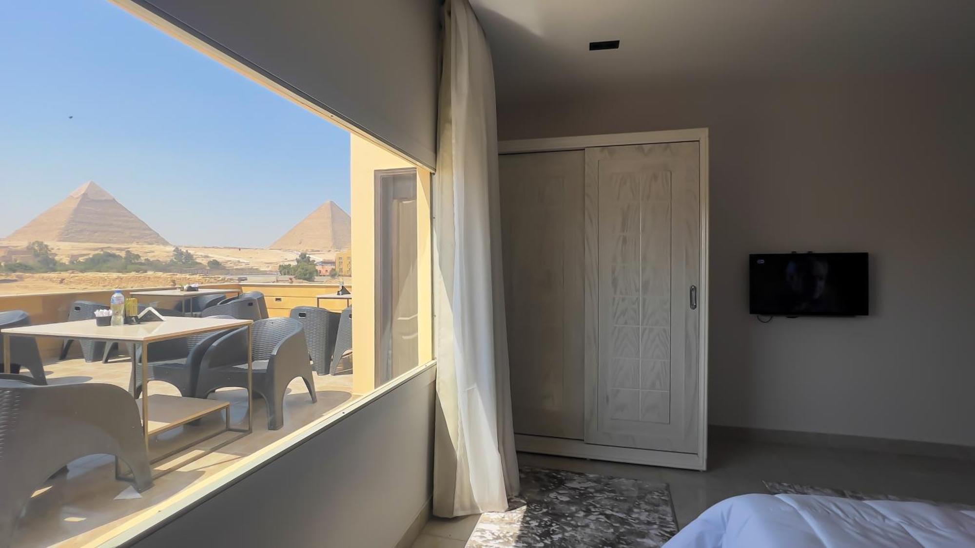 Pyramids Land Palace Kafret el-Gabal Exterior foto