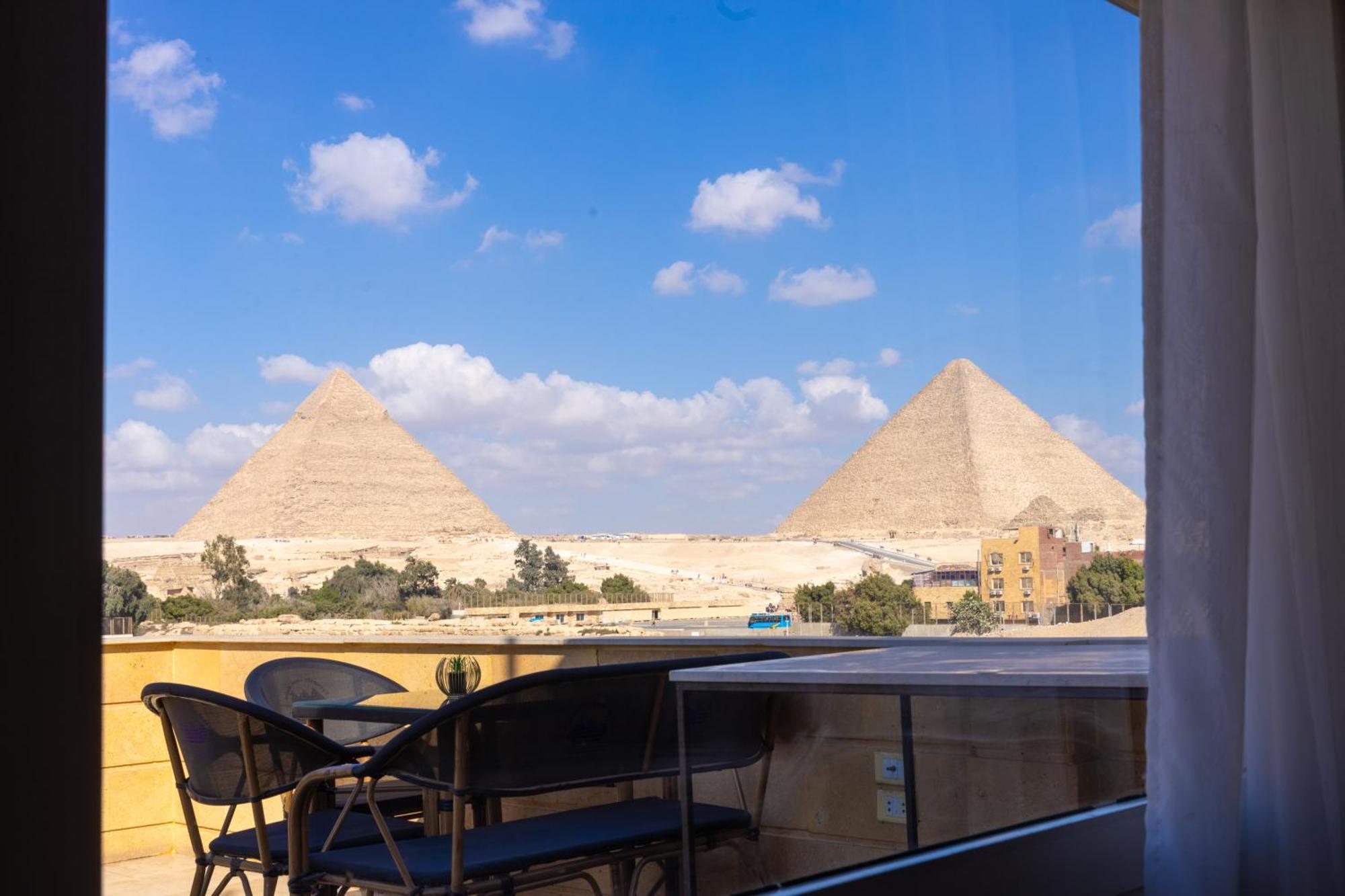 Pyramids Land Palace Kafret el-Gabal Exterior foto